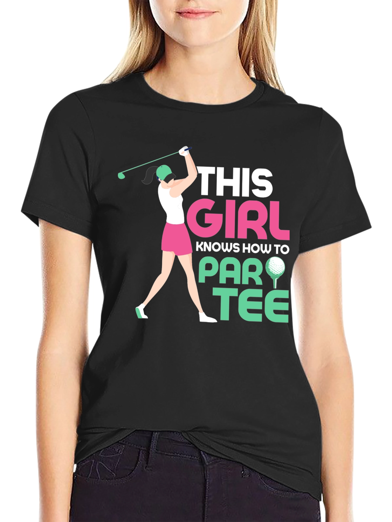 Girls Golf Par-Tee T-Shirt - Funny Golfer Tee