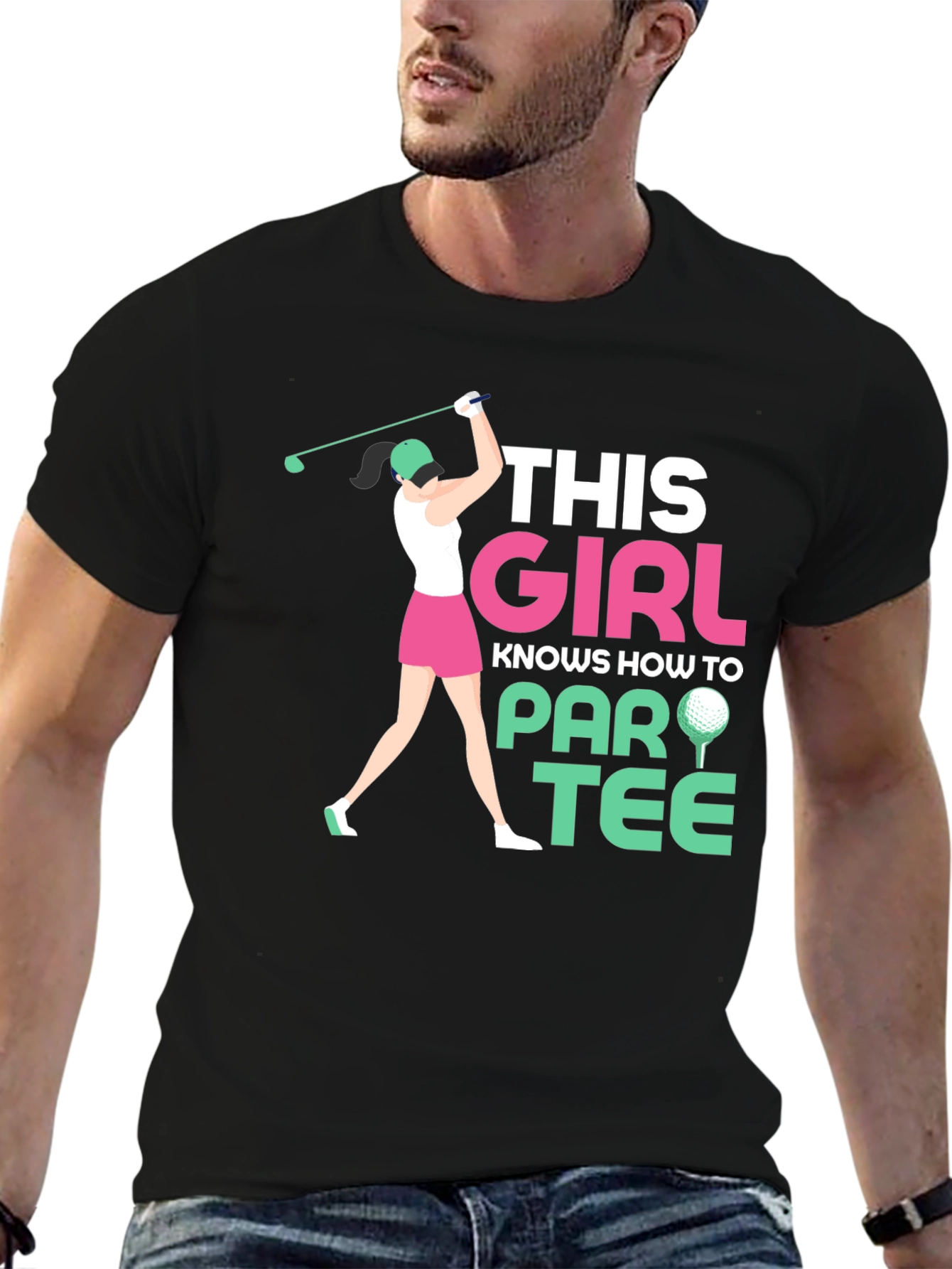 Girls Golf Par-Tee T-Shirt - Funny Golfer Tee