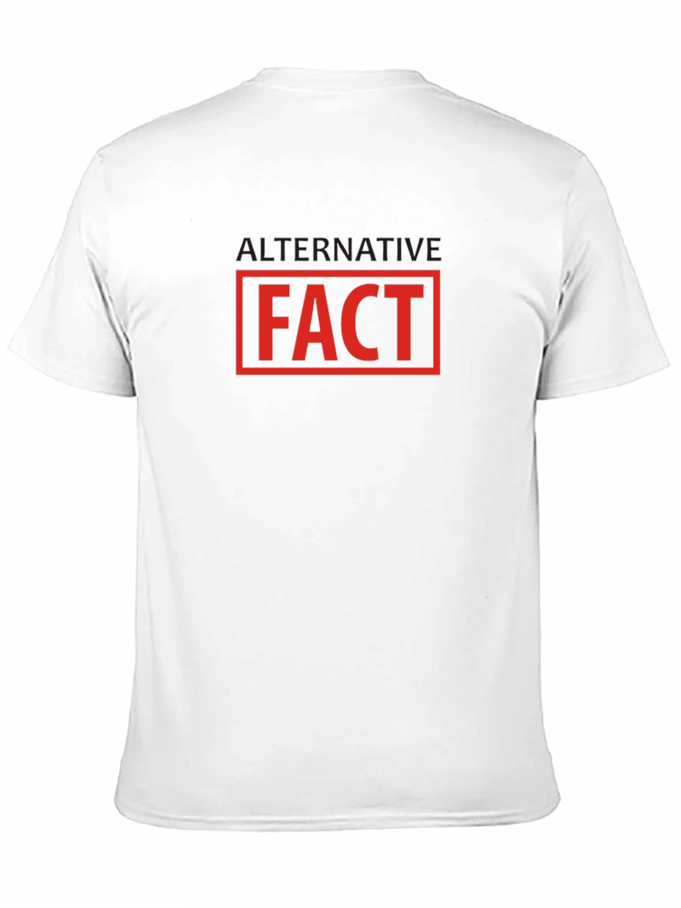 Alternative Fact T-Shirt - Black Crew Neck Tee