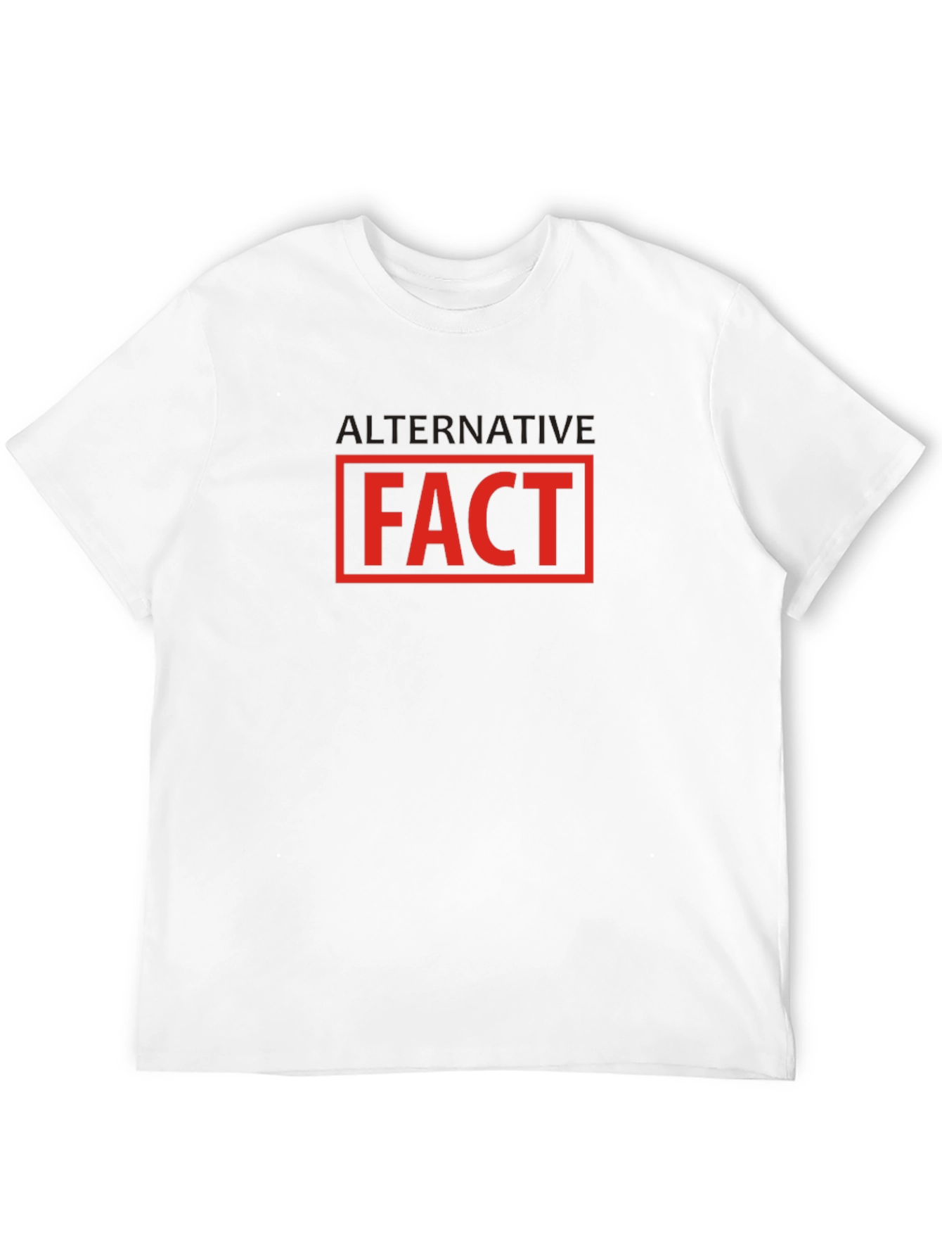 Alternative Fact T-Shirt - Black Crew Neck Tee