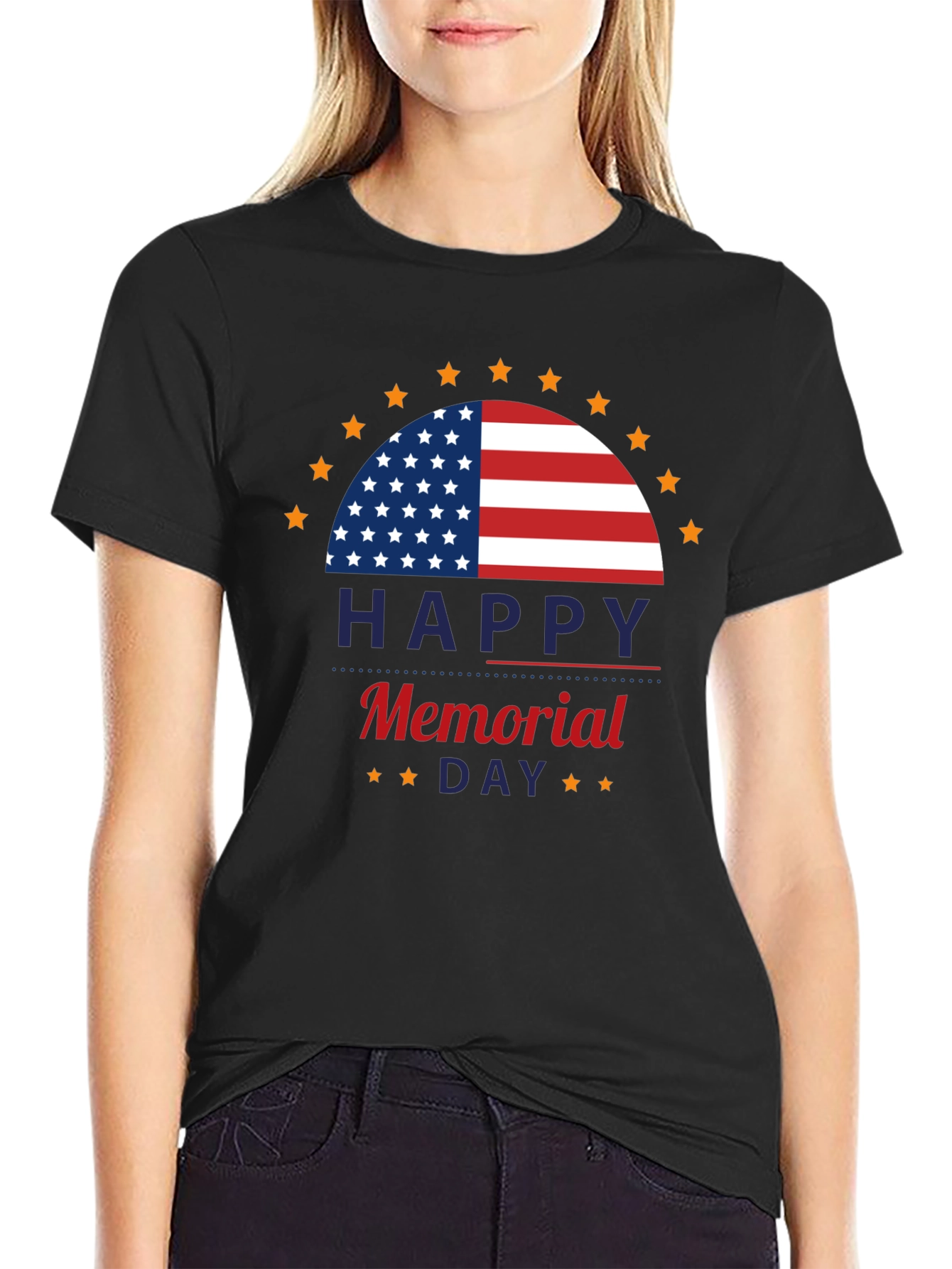 Happy Memorial Day Patriotic T-Shirt