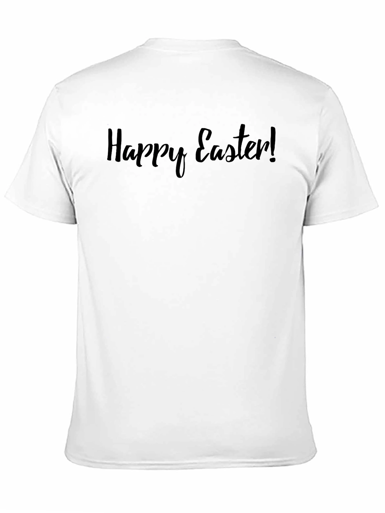 Happy Easter Black T-Shirt