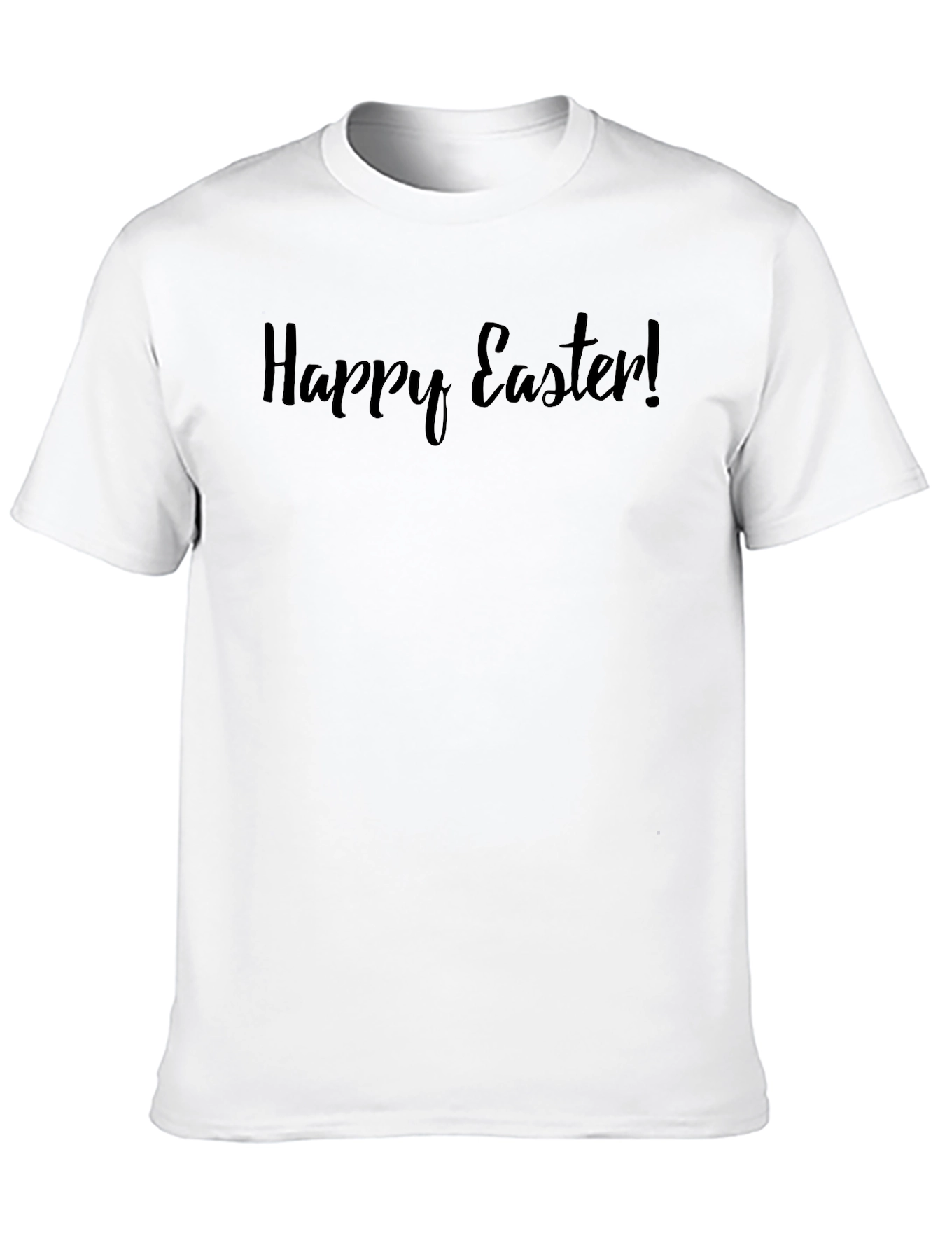 Happy Easter Black T-Shirt