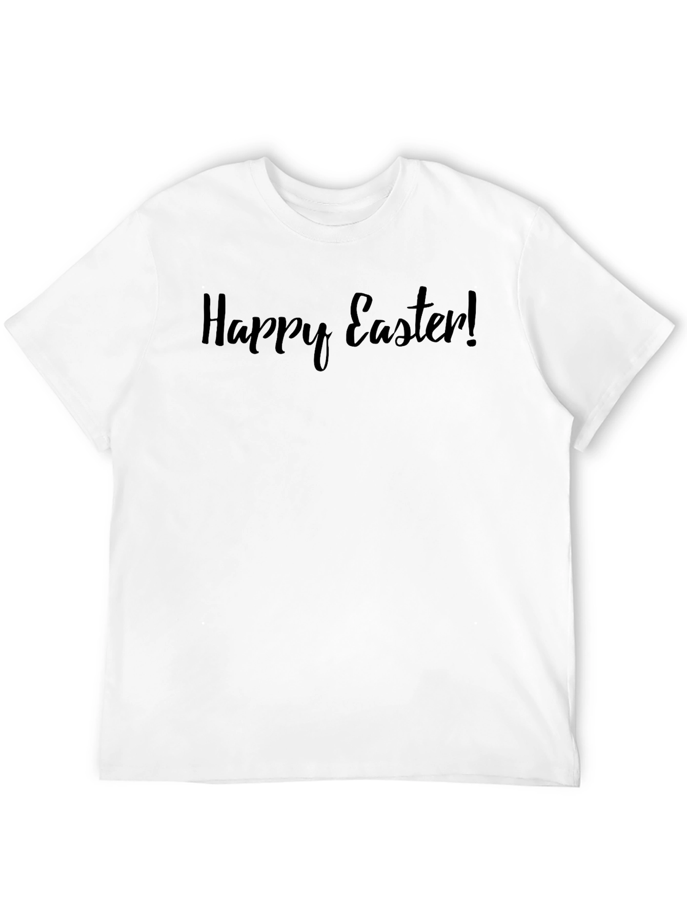 Happy Easter Black T-Shirt