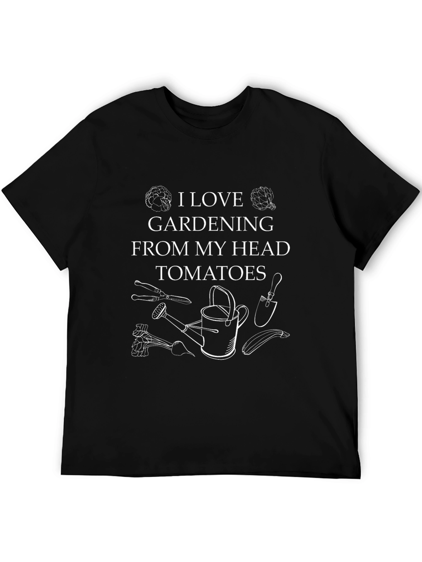 Gardening Lover Tee - From My Head Tomatoes