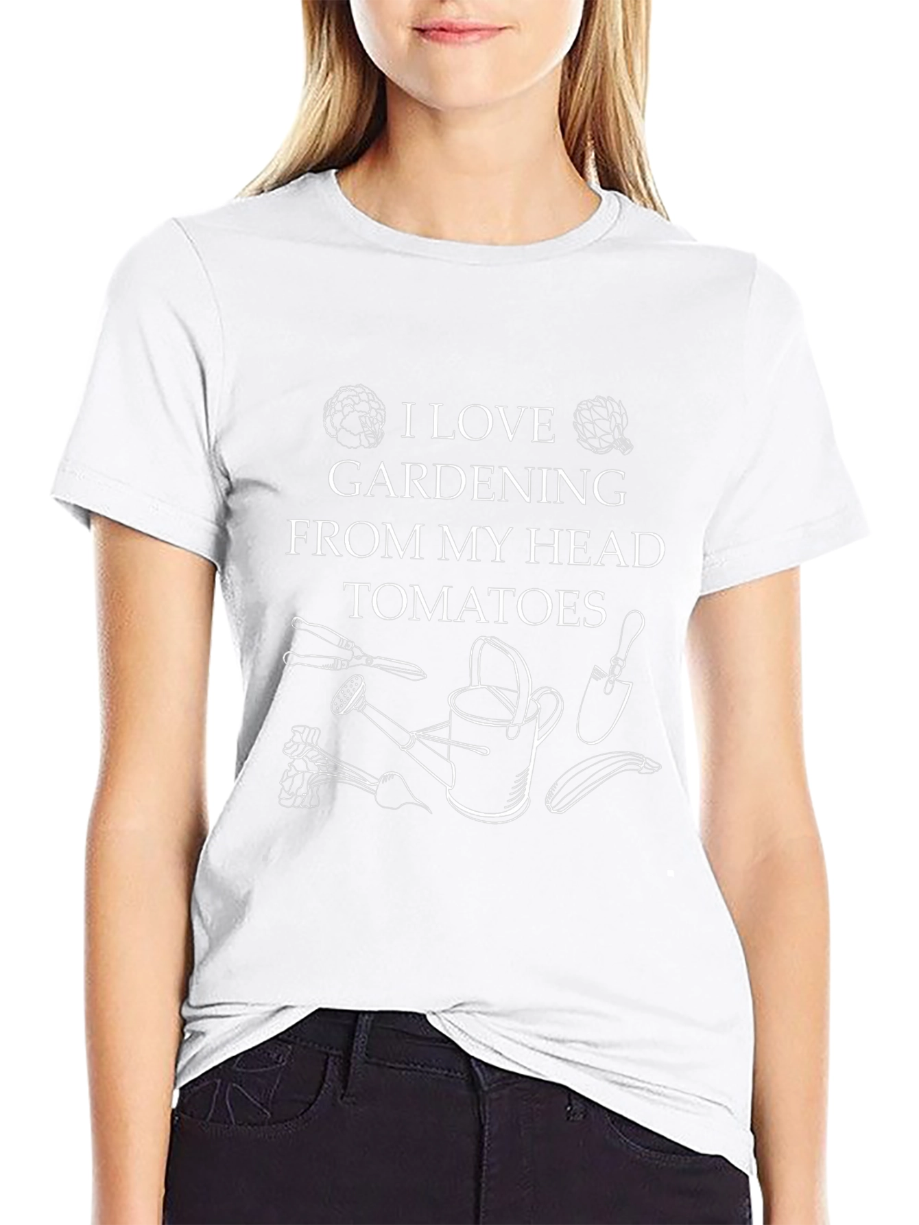 Gardening Lover Tee - From My Head Tomatoes