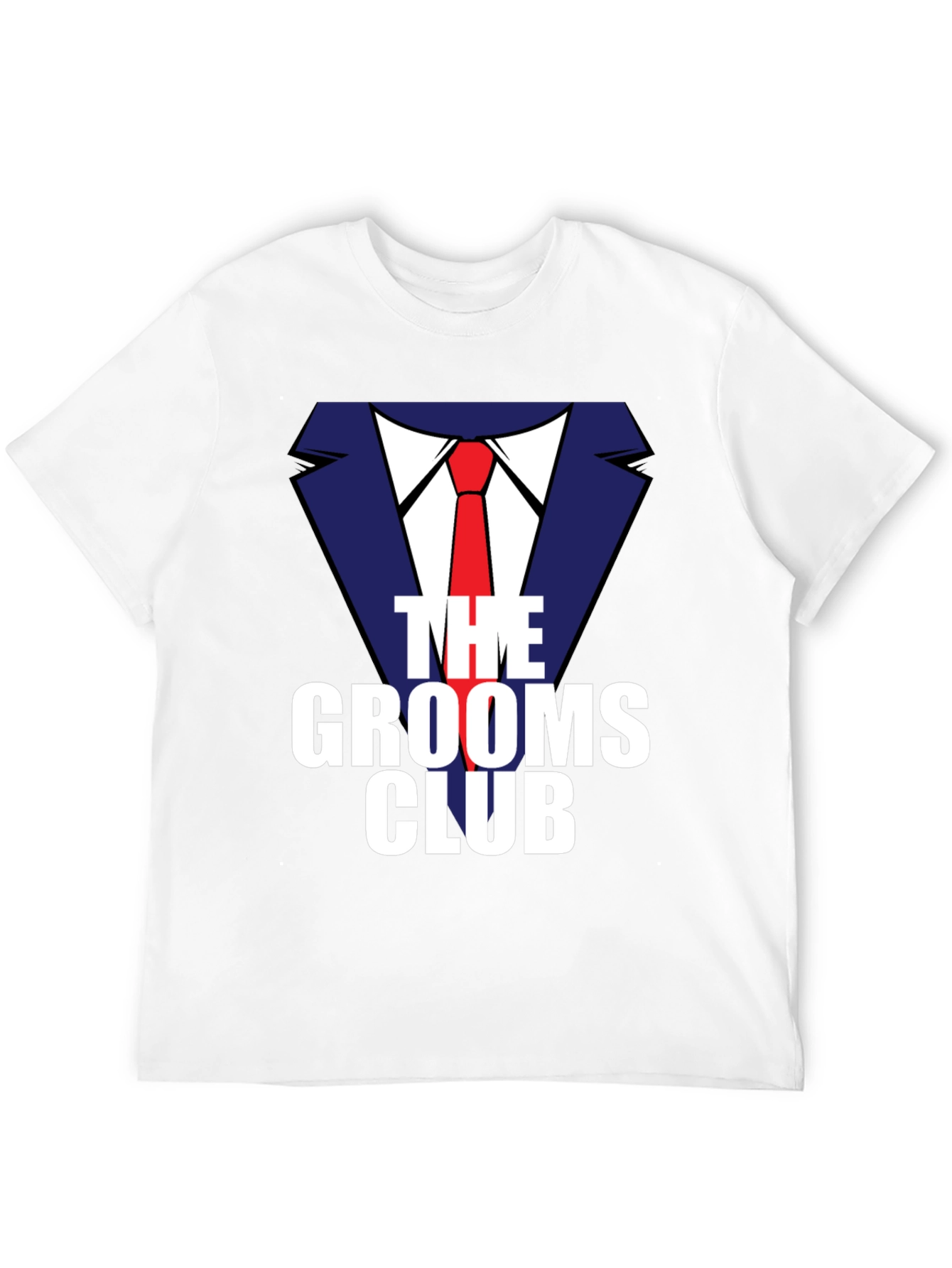 Grooms Club Graphic Tee - Bachelor Party T-Shirt