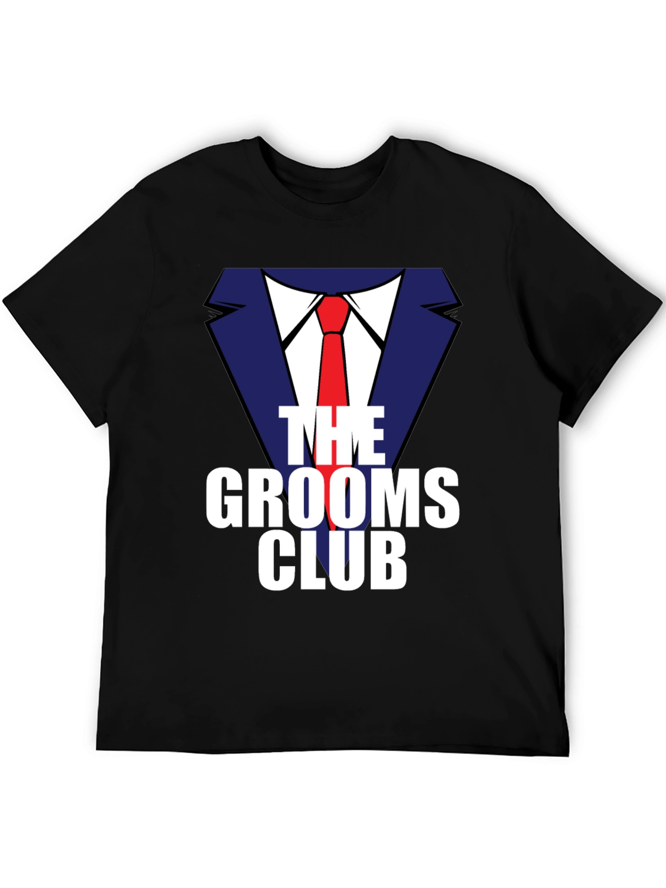 Grooms Club Graphic Tee - Bachelor Party T-Shirt