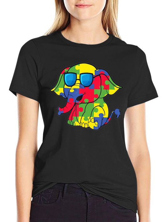 Autism Awareness Elephant T-Shirt