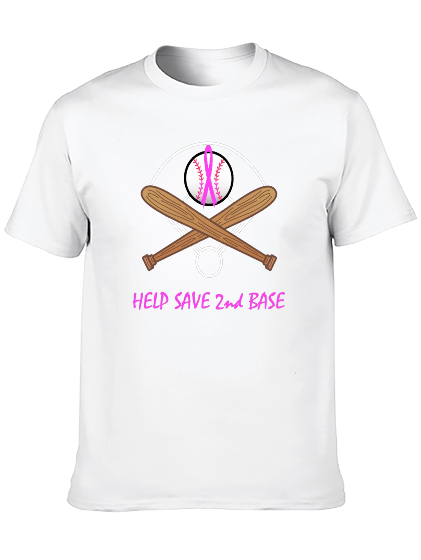Help Save 2nd Base Baseball T-Shirt