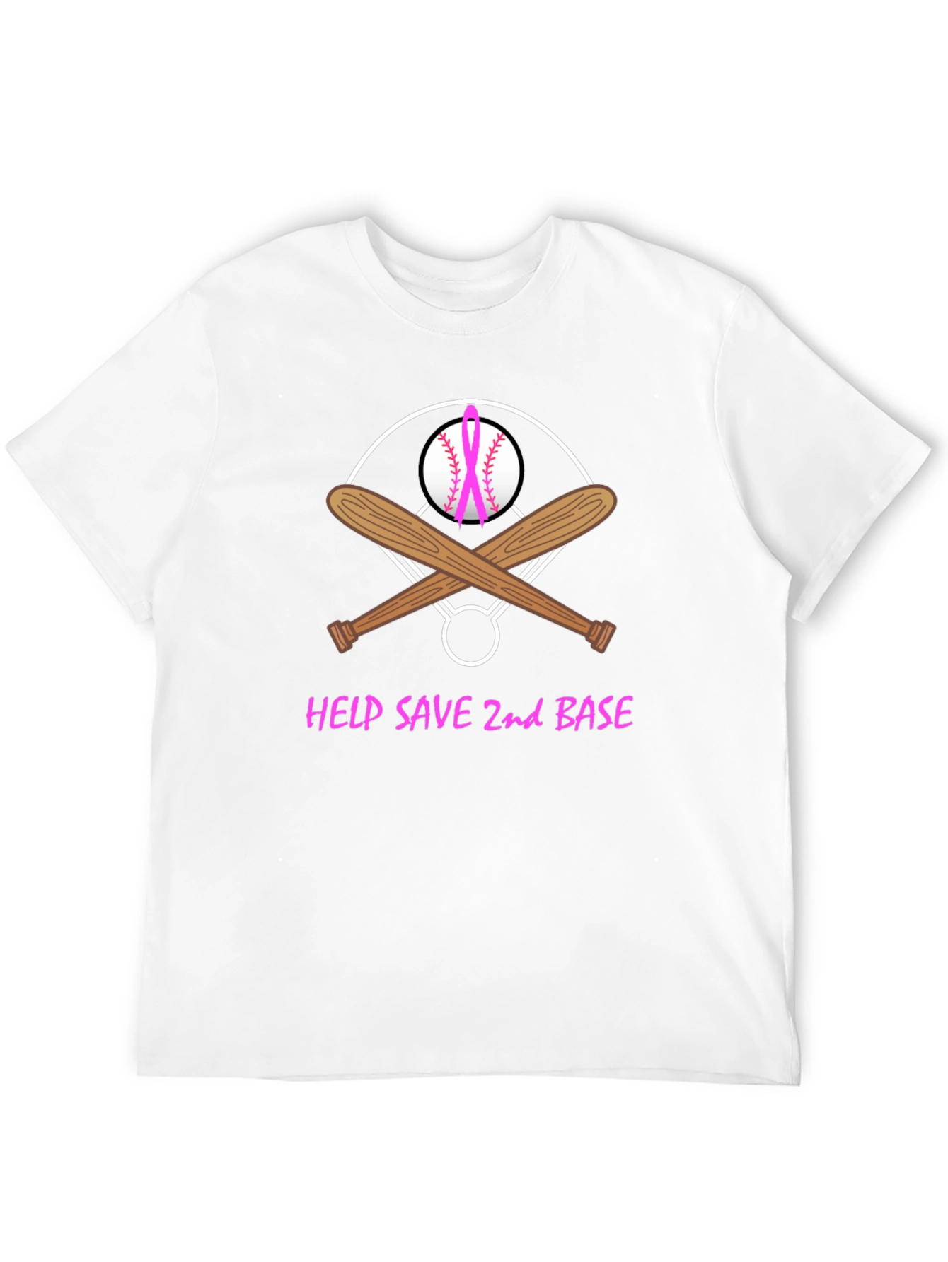 Help Save 2nd Base Baseball T-Shirt