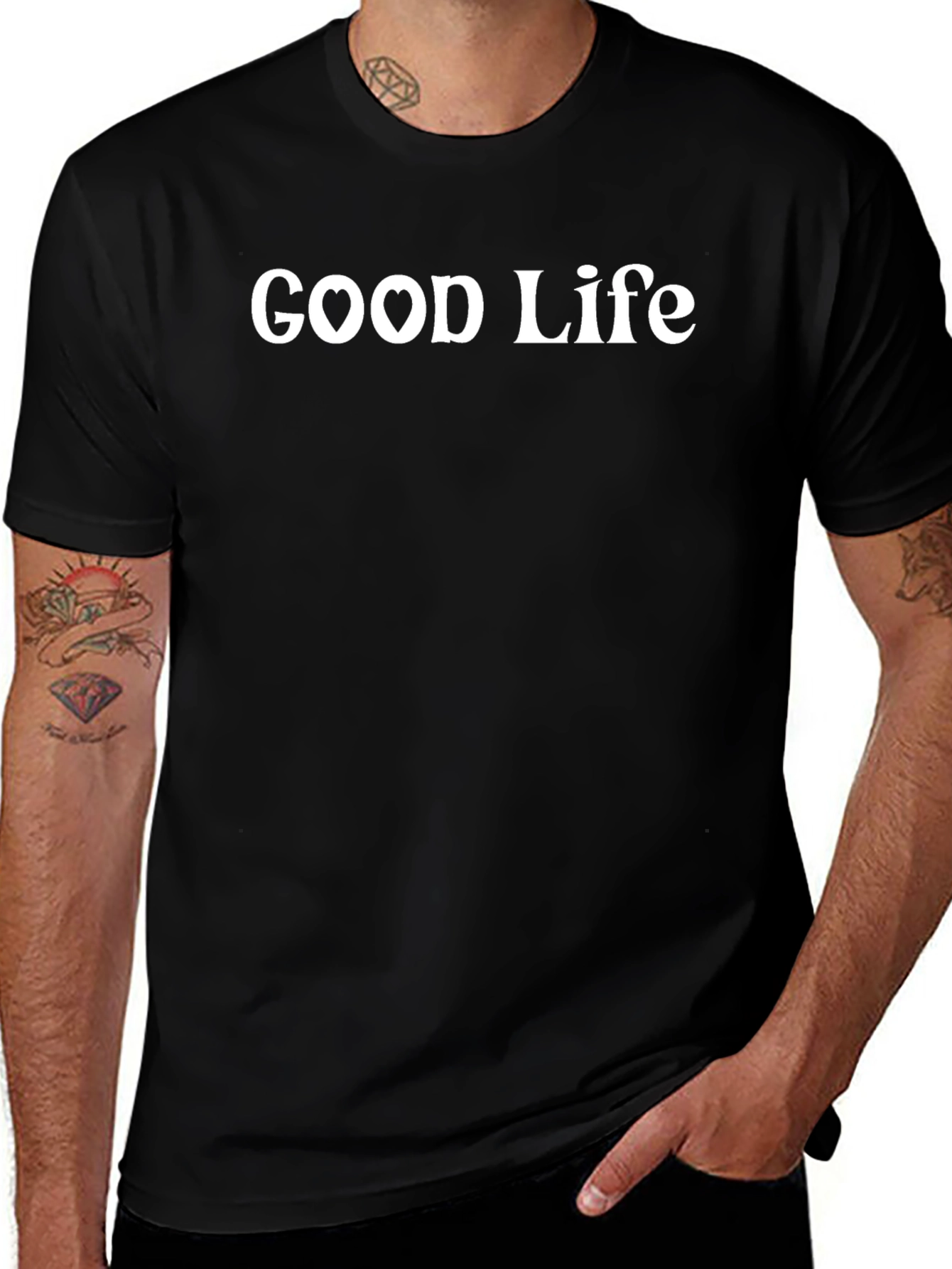 Good Life Black T-Shirt