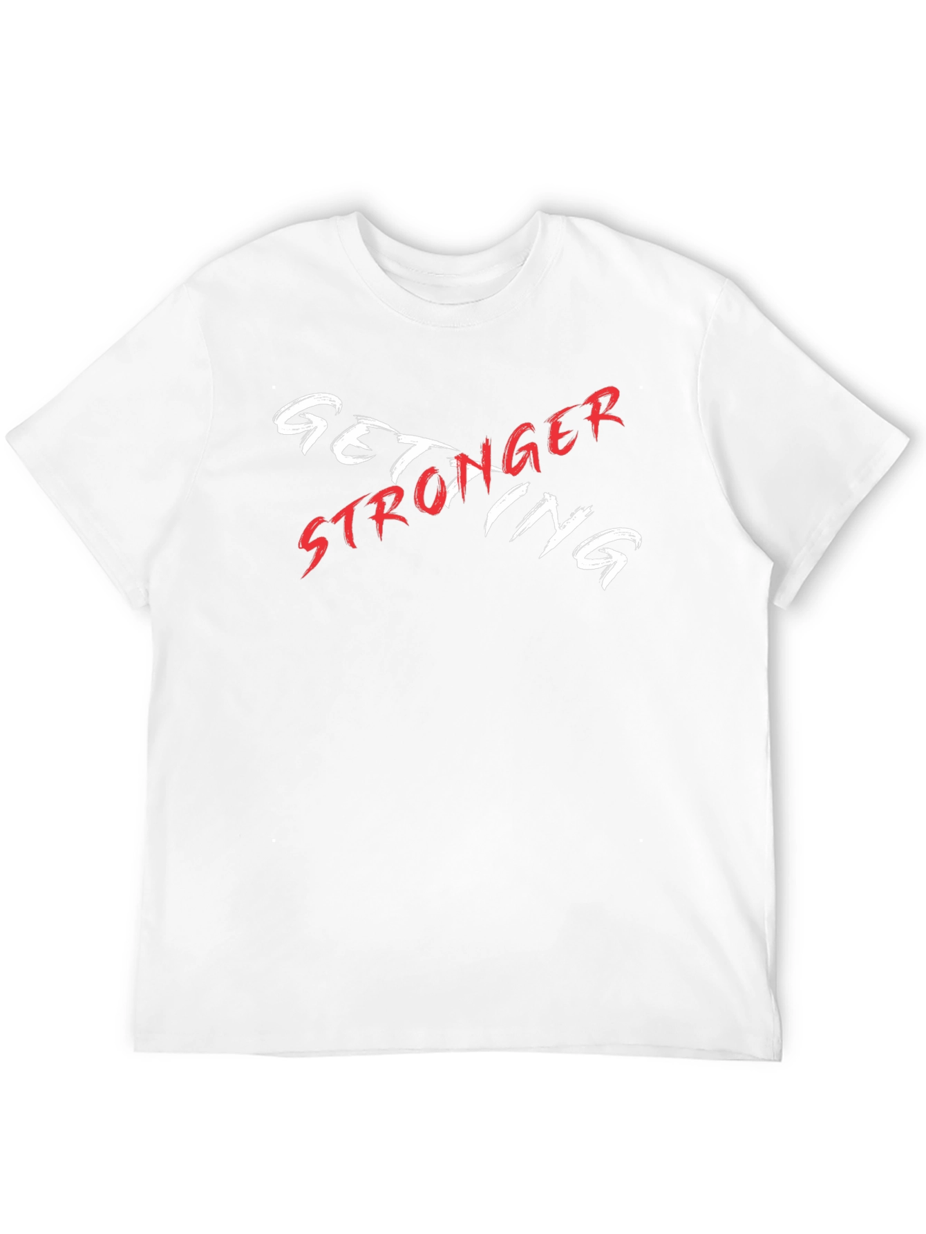 Get Stronger Black Graphic Tee