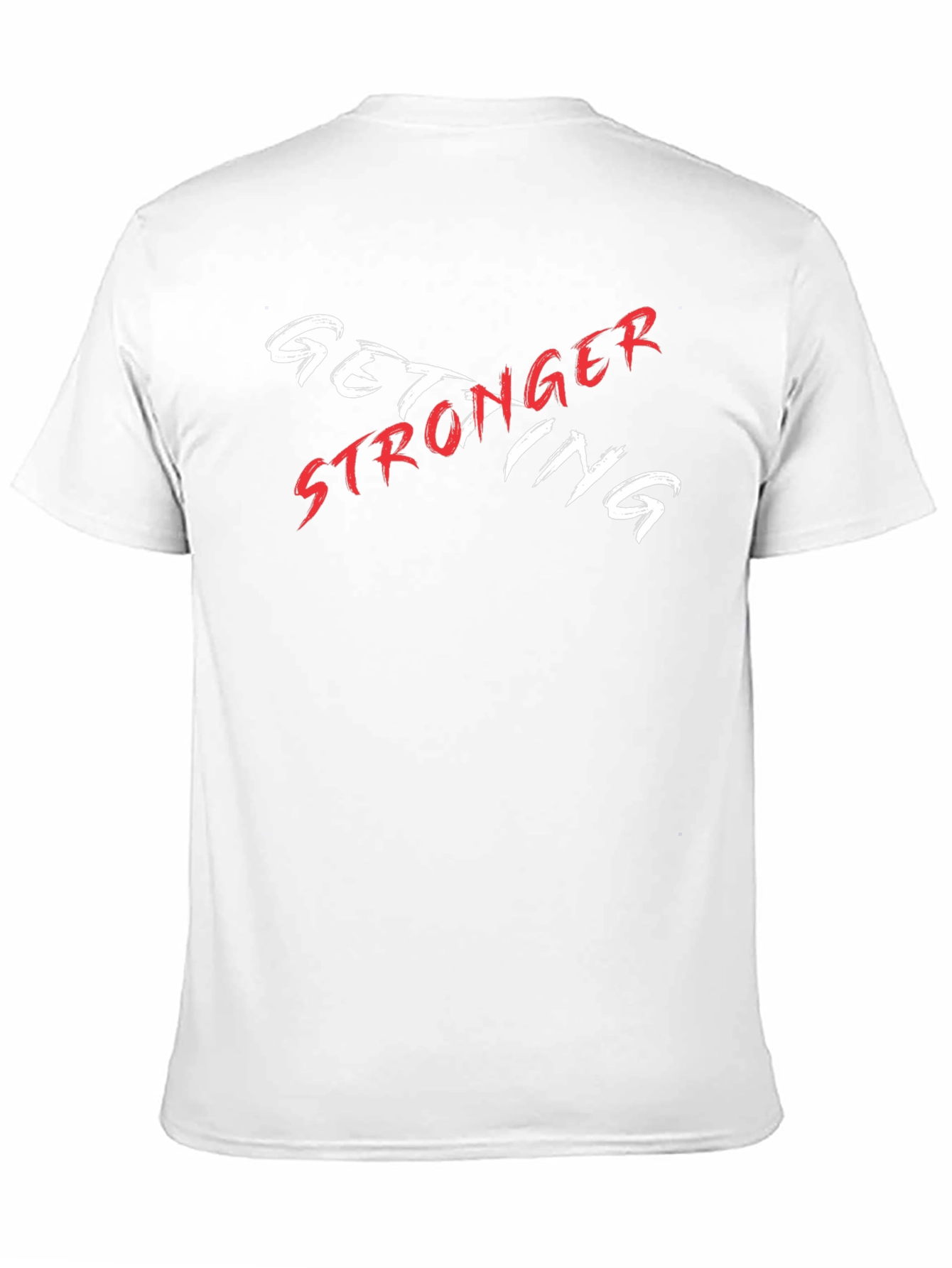 Get Stronger Black Graphic Tee