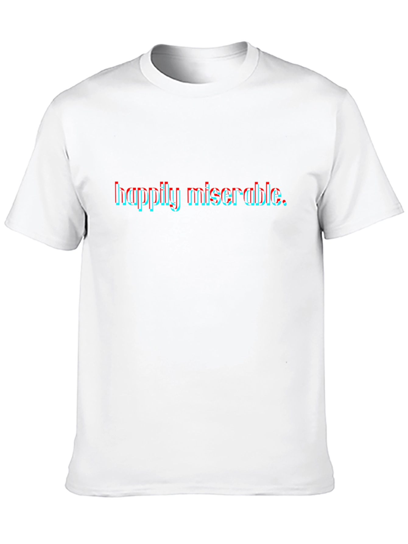 Happily Miserable Graphic Tee - Comfort Fit