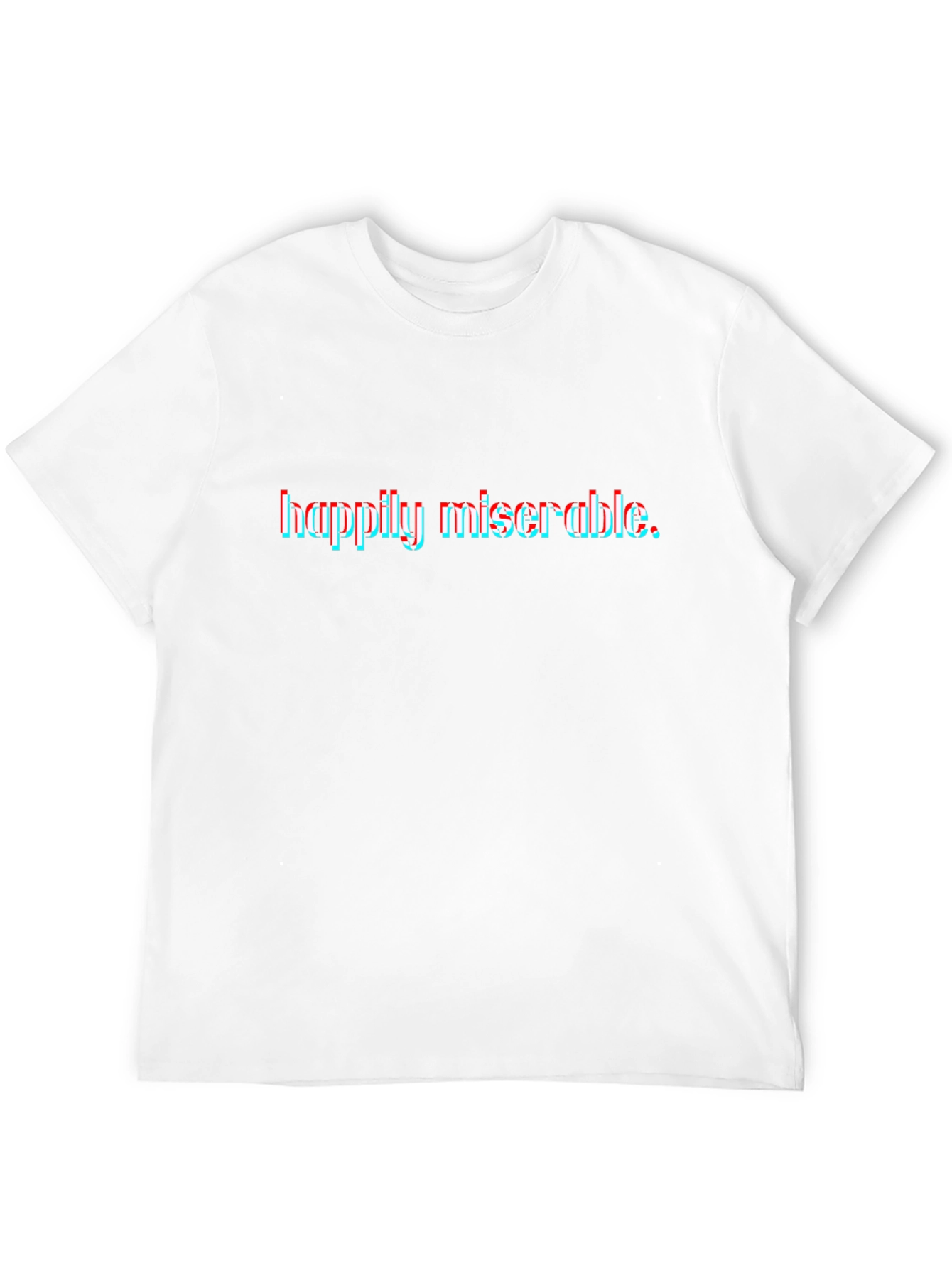 Happily Miserable Graphic Tee - Comfort Fit