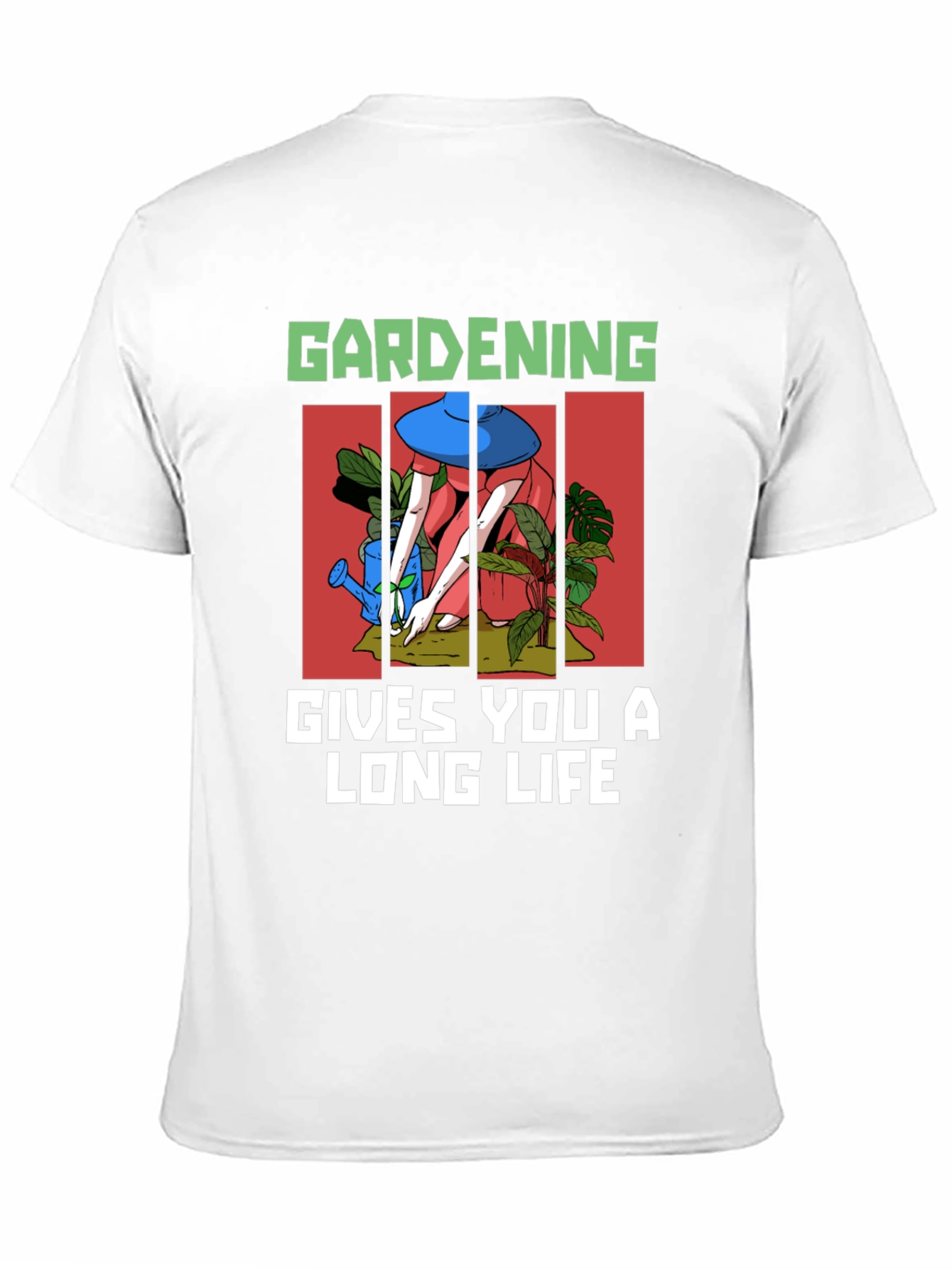 Gardening Gives You A Long Life T-Shirt