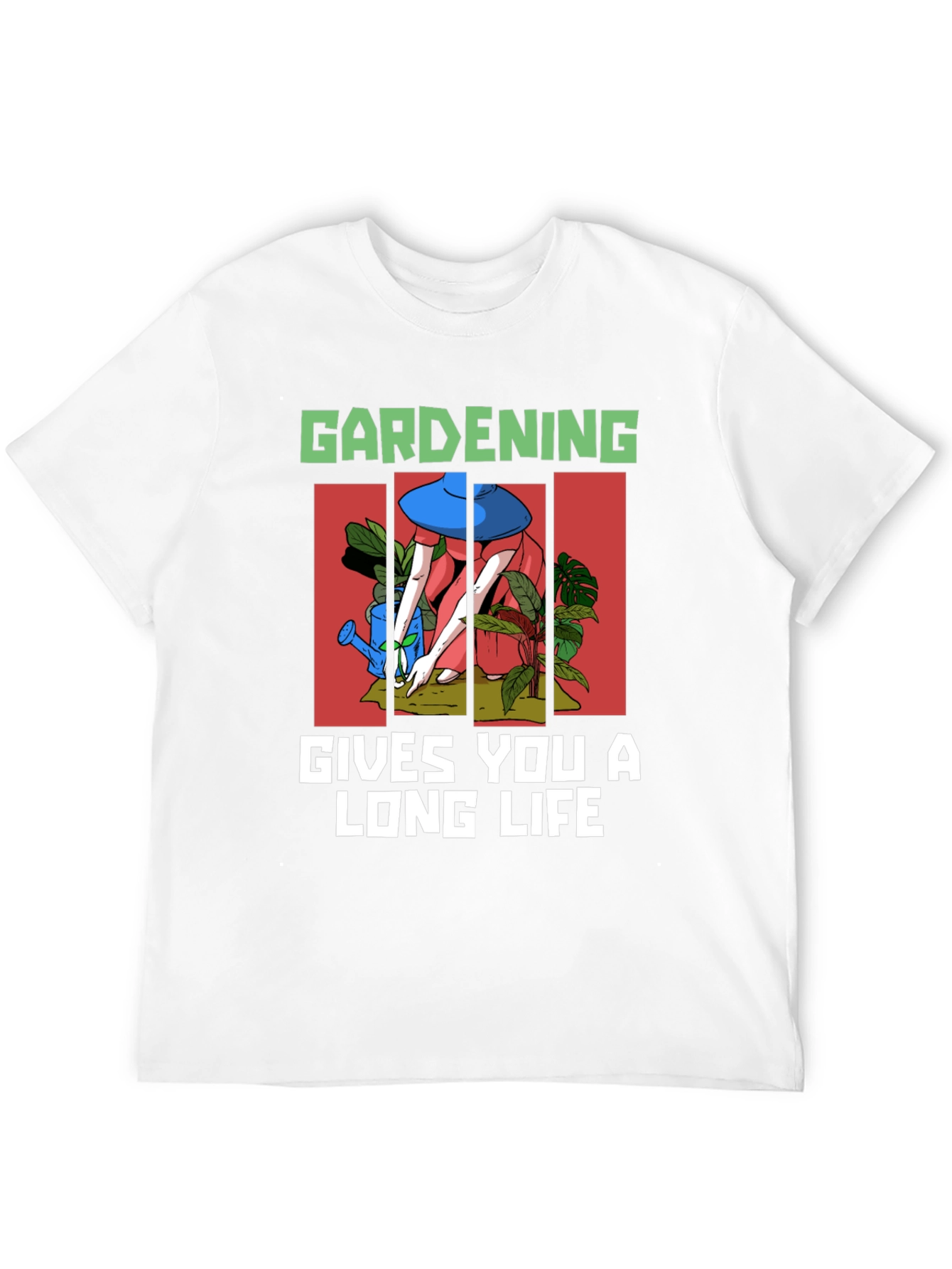 Gardening Gives You A Long Life T-Shirt