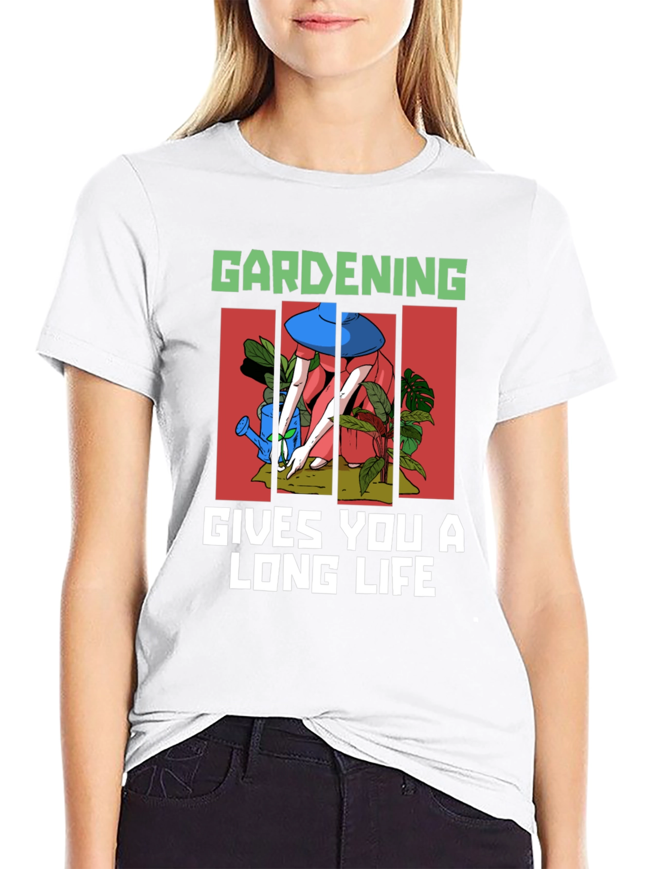 Gardening Gives You A Long Life T-Shirt