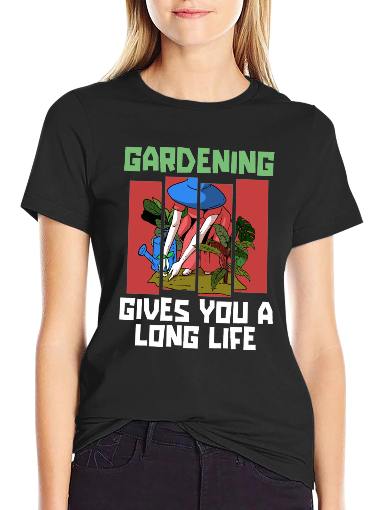 Gardening Gives You A Long Life T-Shirt