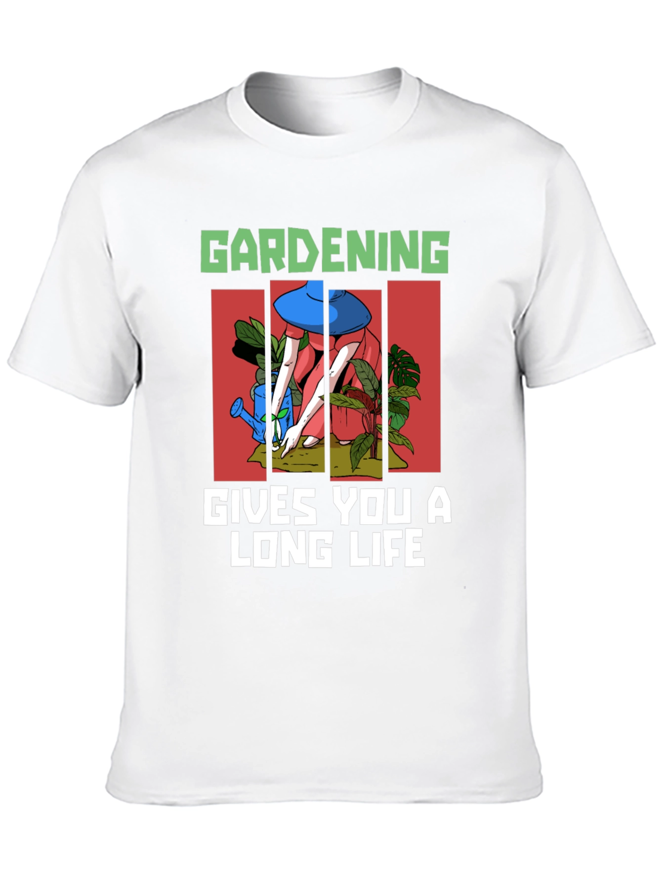 Gardening Gives You A Long Life T-Shirt