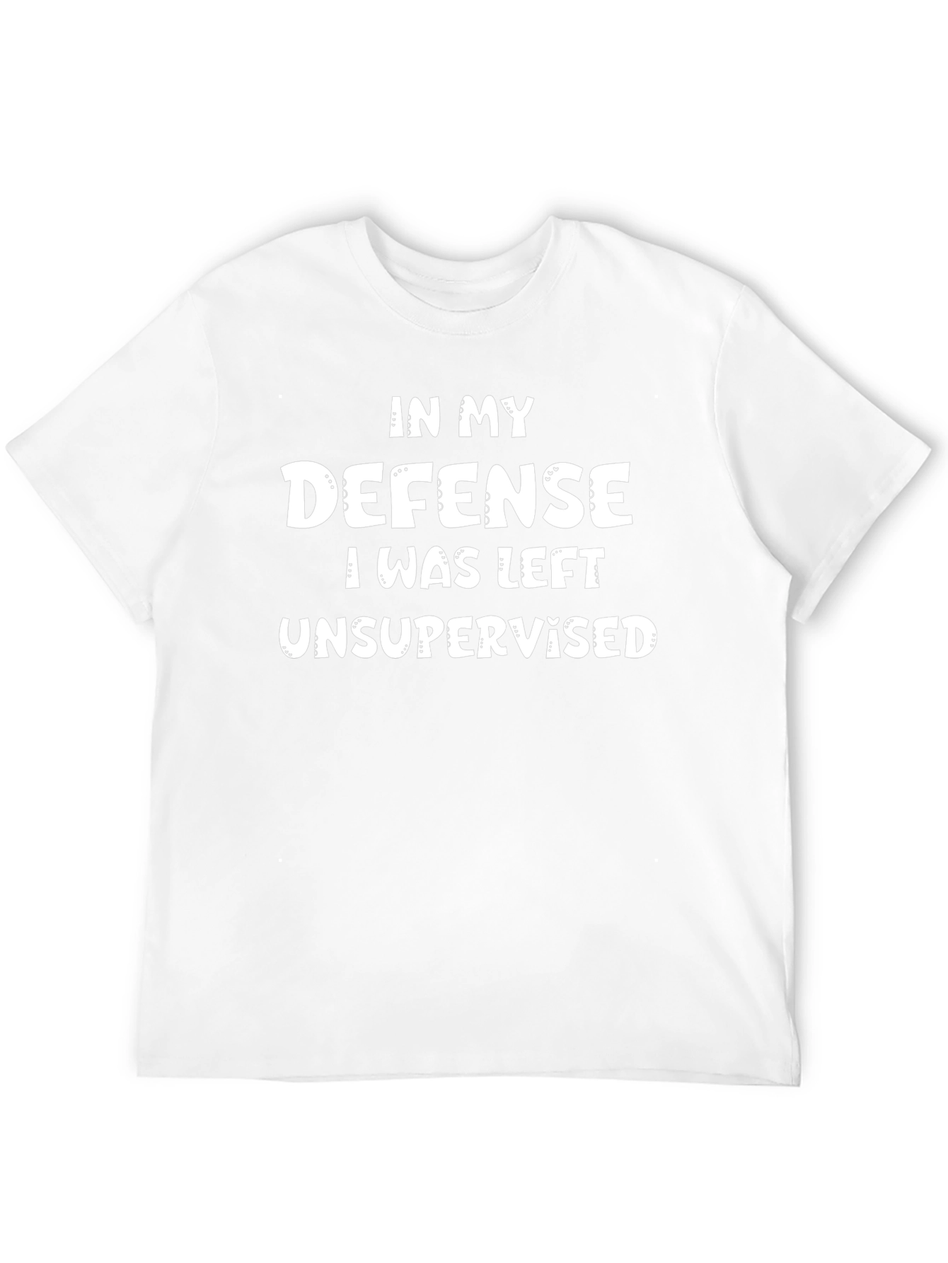 Funny In My Defense Graphic Tee