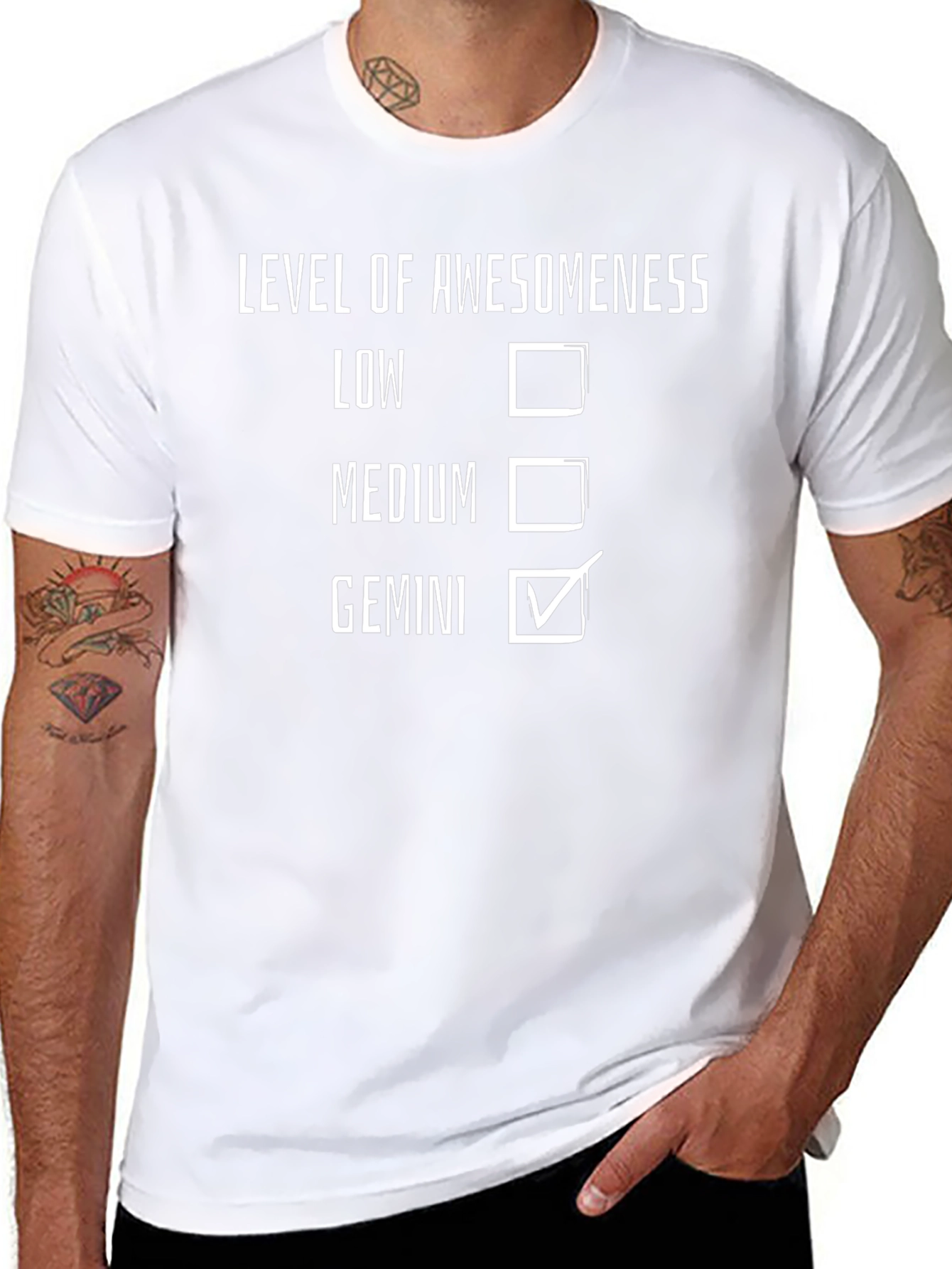 Gemini Level of Awesomeness T-Shirt