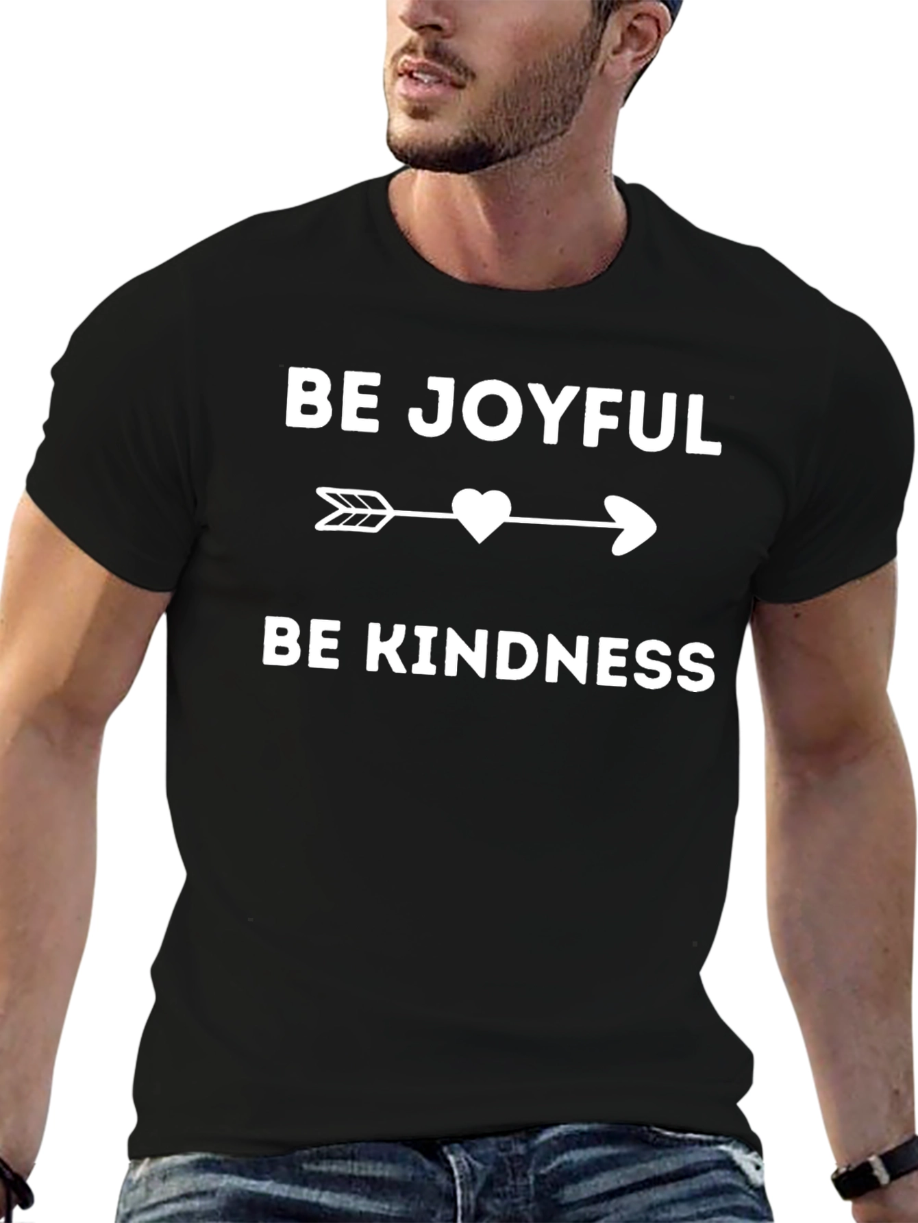 Be Joyful Be Kindness Graphic Tee