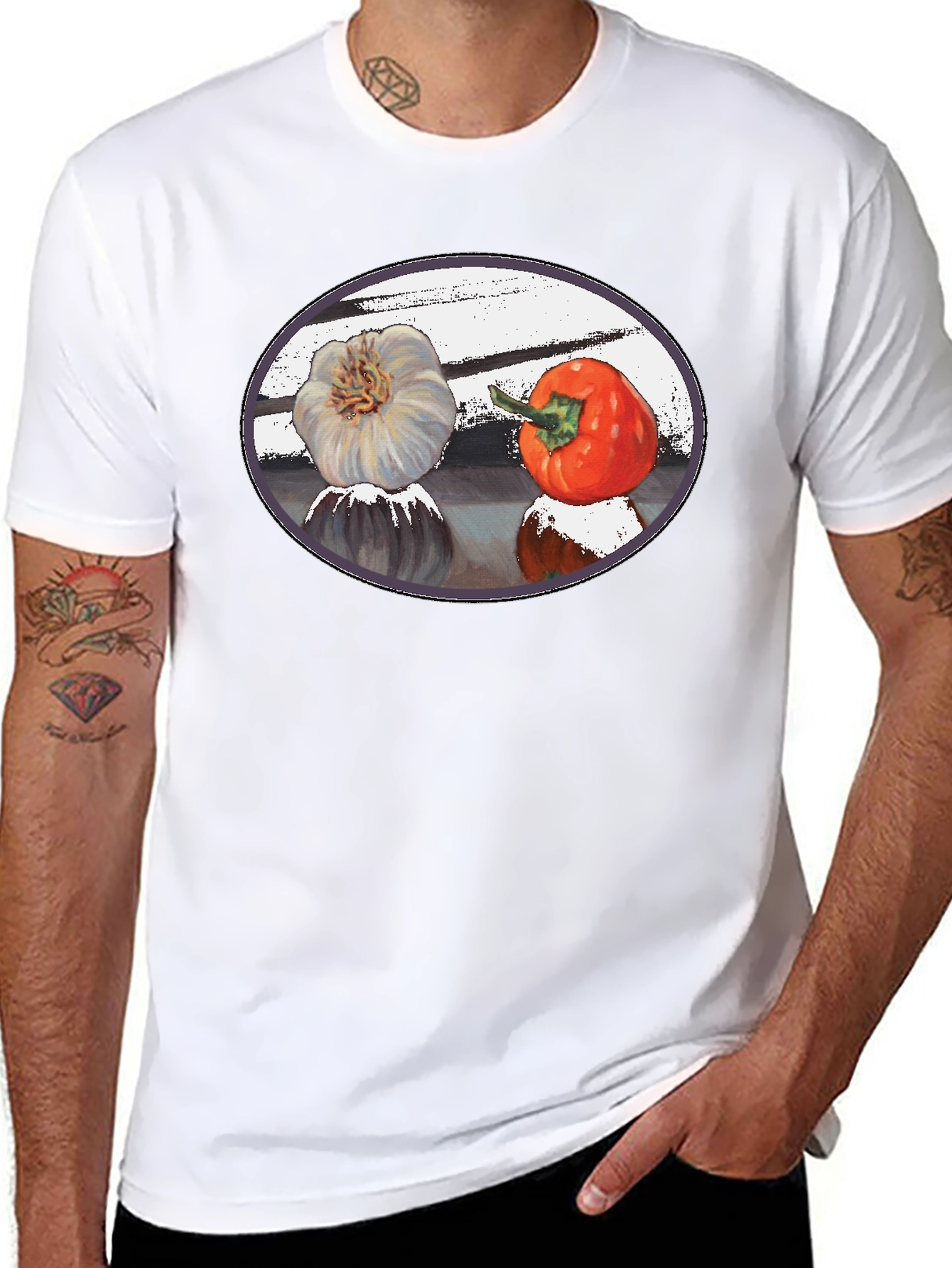 Garlic & Pepper Graphic Tee