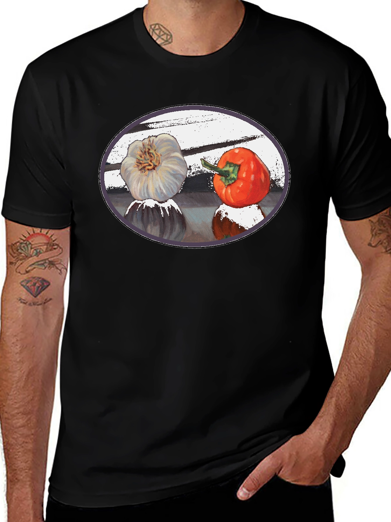 Garlic & Pepper Graphic Tee