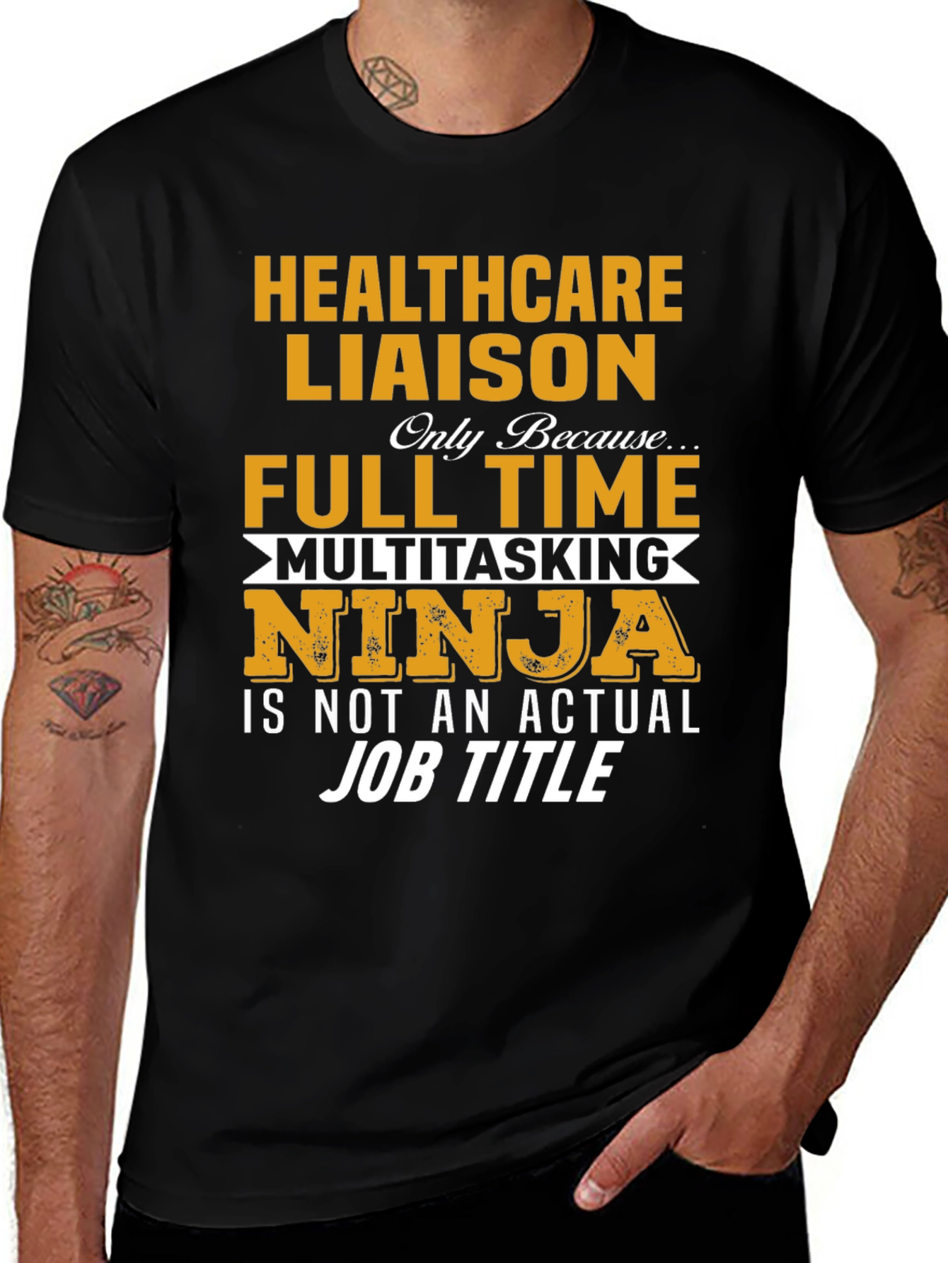 Healthcare Liaison T-Shirt - Multitasking Ninja