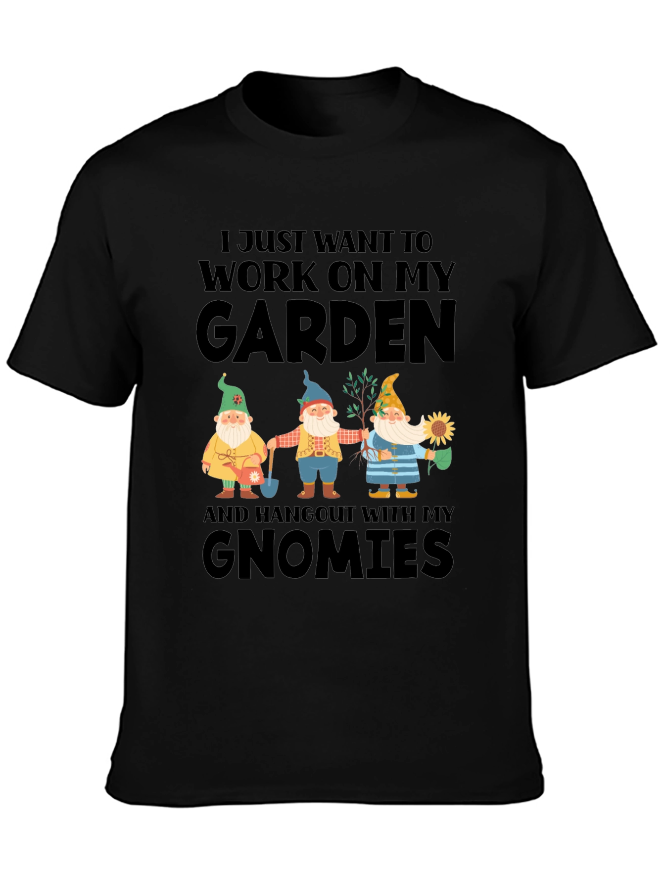 Garden Gnome Graphic Tee