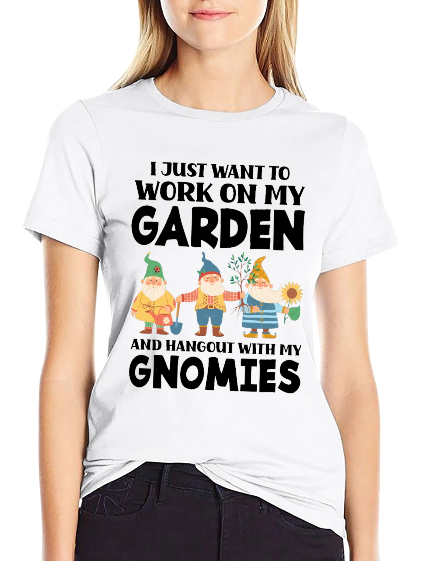 Garden Gnome Graphic Tee
