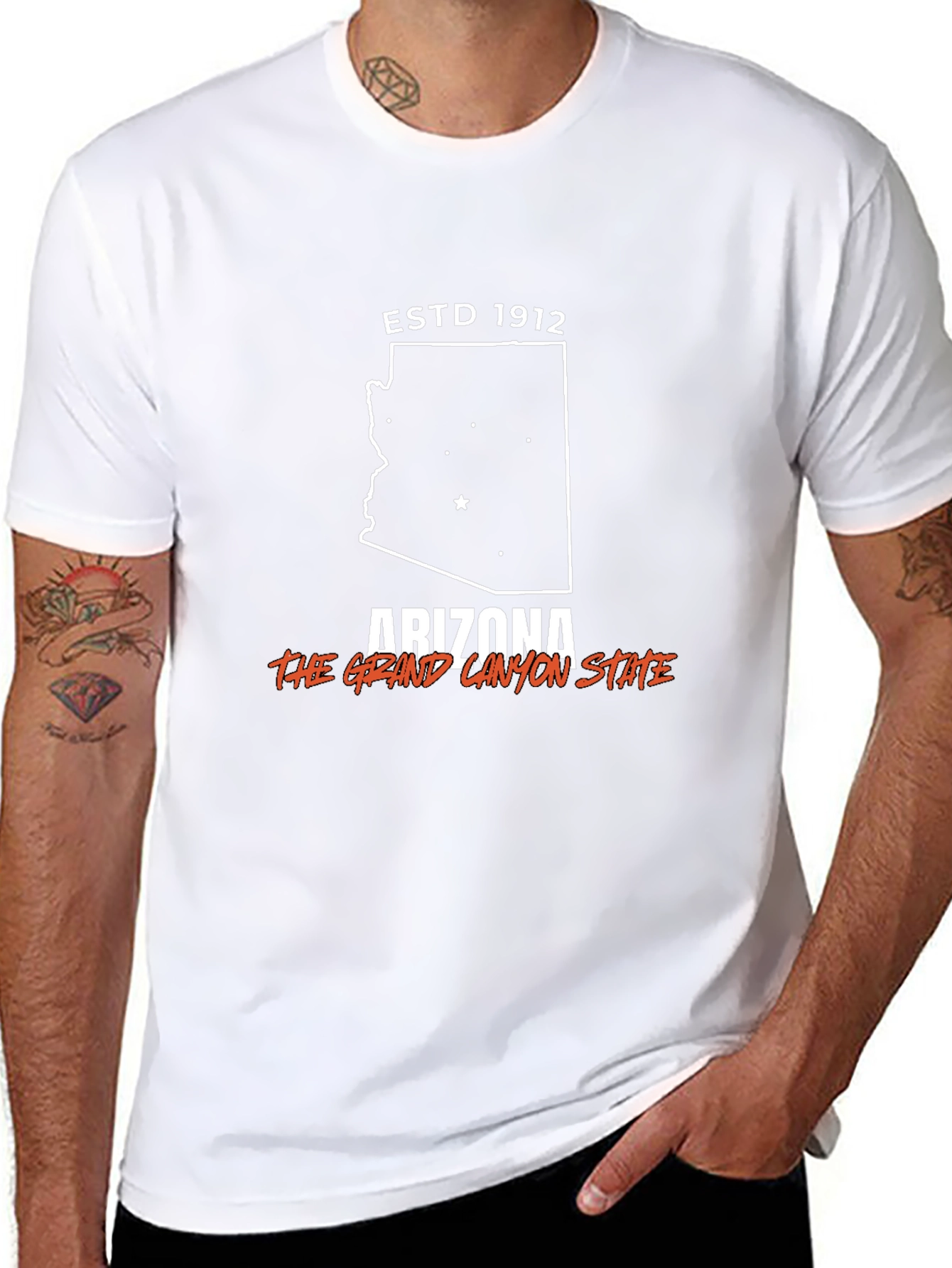 Arizona State Graphic T-Shirt - Grand Canyon State