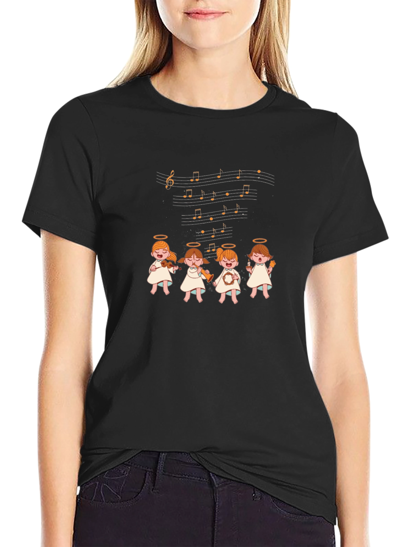 Angelic Chorus T-Shirt - Music & Innocence