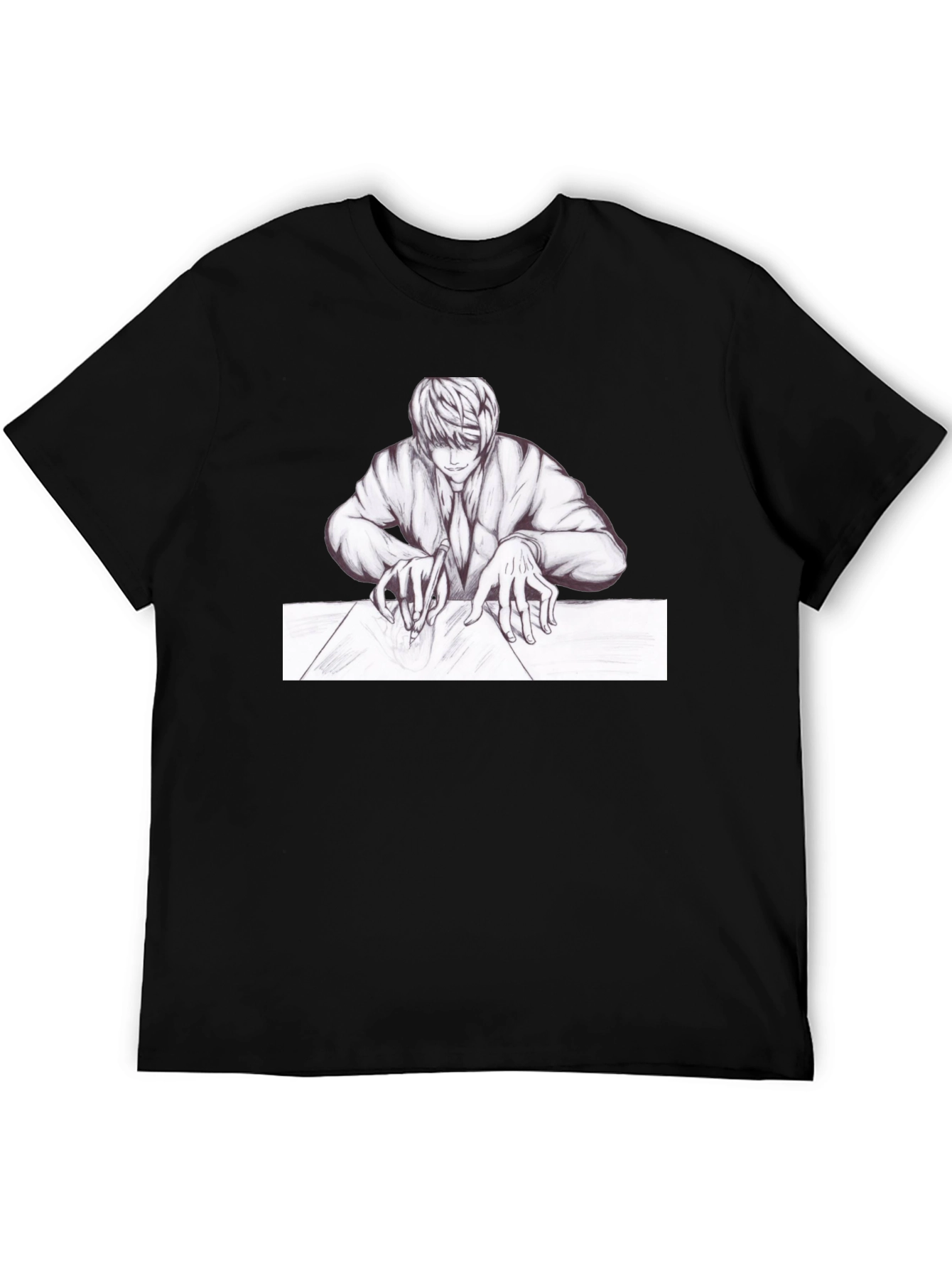 Anime Graphic Tee - Light Yagami Design
