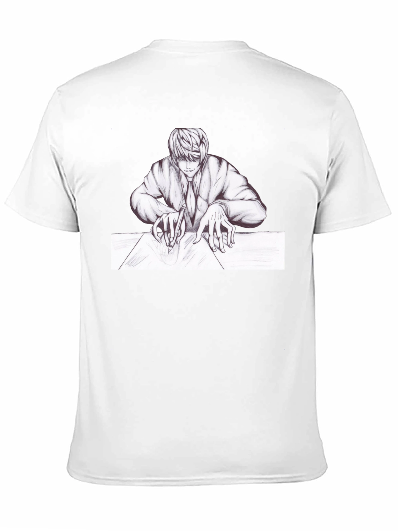 Anime Graphic Tee - Light Yagami Design