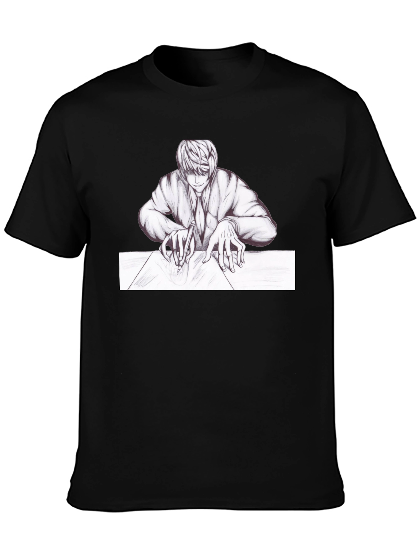 Anime Graphic Tee - Light Yagami Design