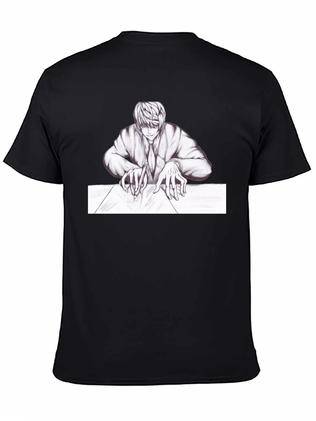 Anime Graphic Tee - Light Yagami Design