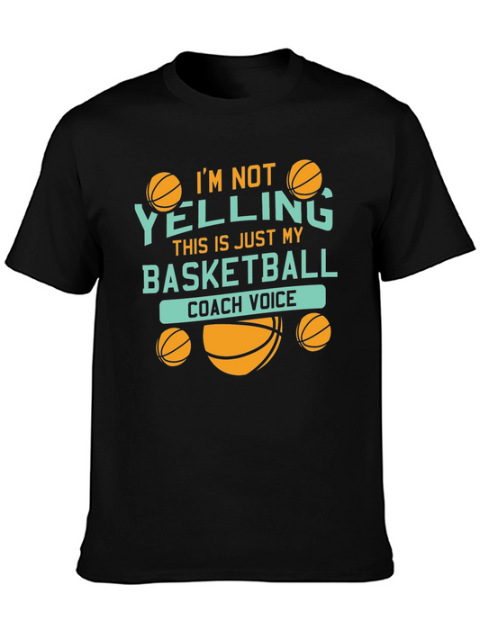 Basketball Coach Voice Graphic Tee