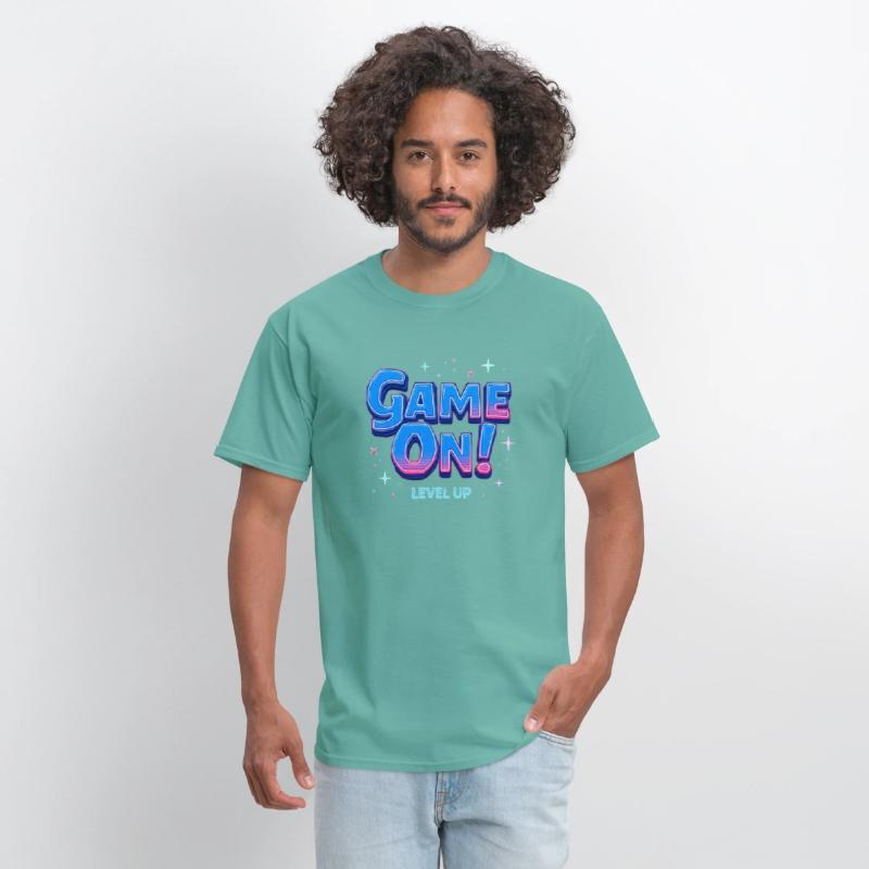 Retro Style Game On Level Up
