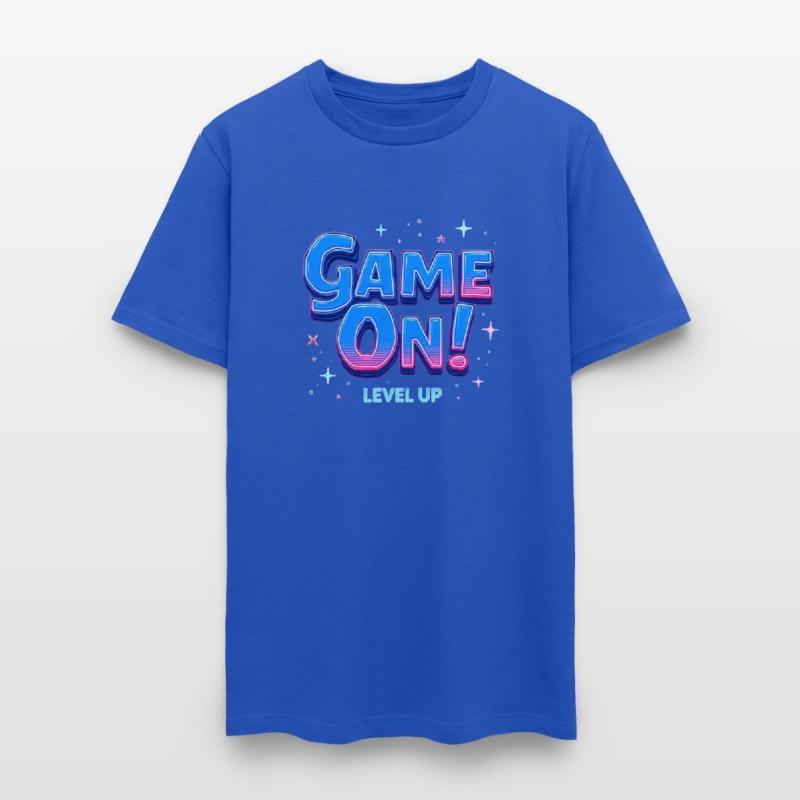 Retro Style Game On Level Up