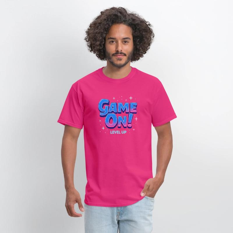 Retro Style Game On Level Up