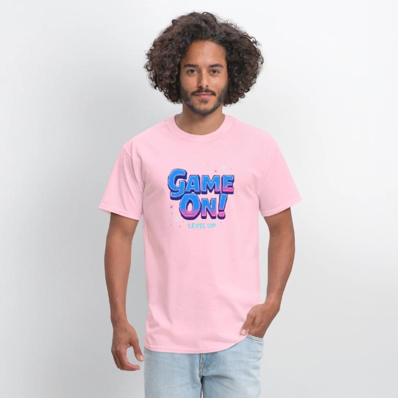 Retro Style Game On Level Up