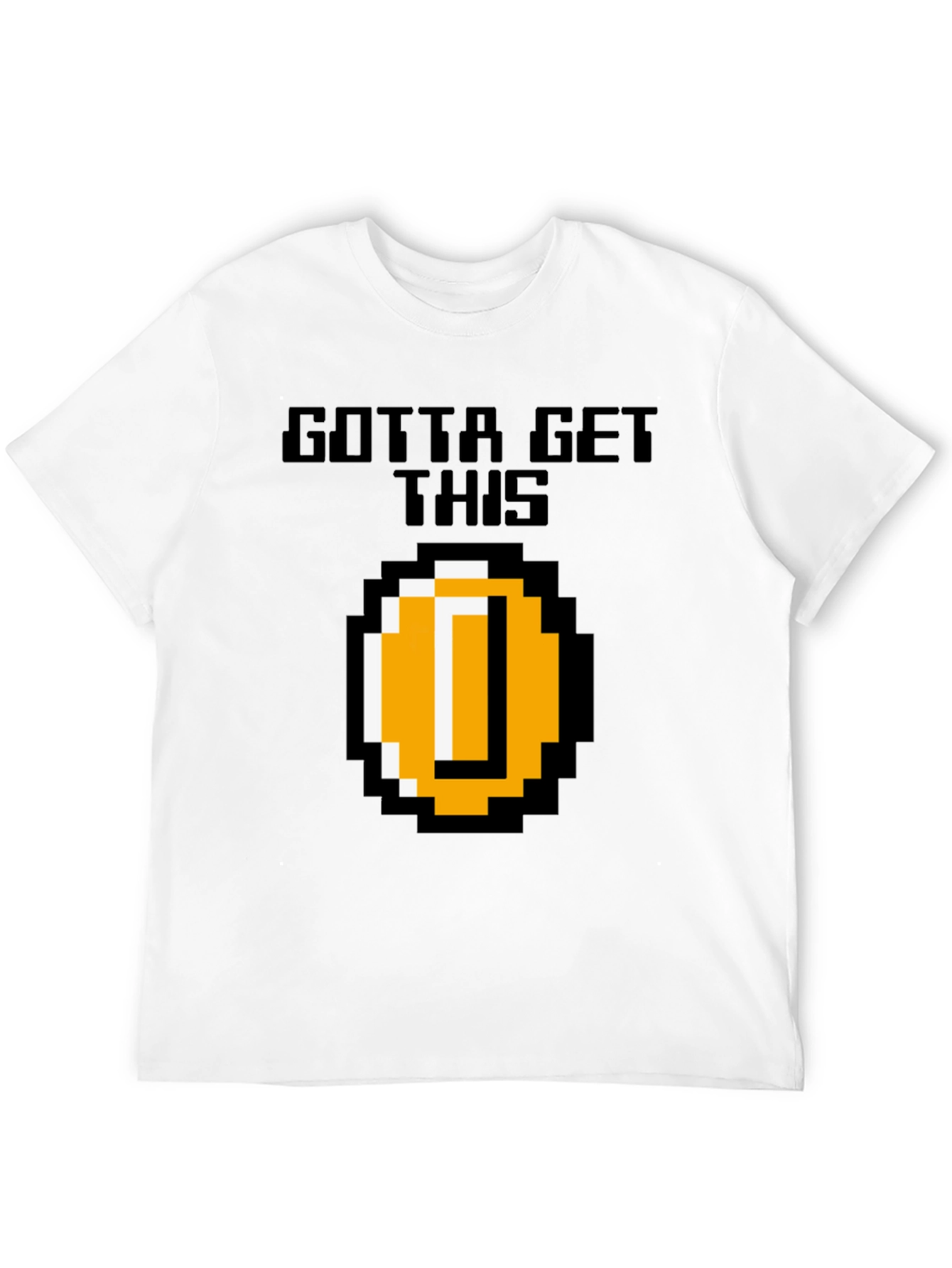 Gotta Get This Retro 8-Bit Coin Graphic Tee