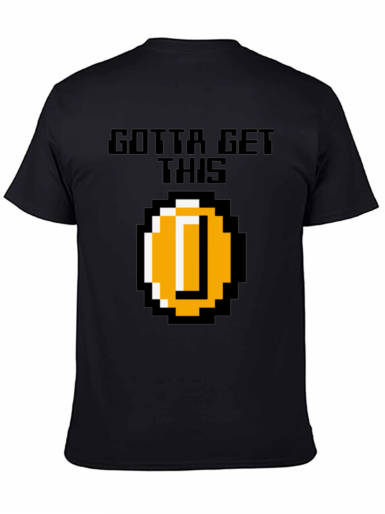 Gotta Get This Retro 8-Bit Coin Graphic Tee