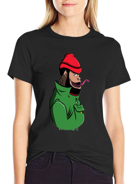 Gorilla Cartoon Graphic Tee - Urban Style