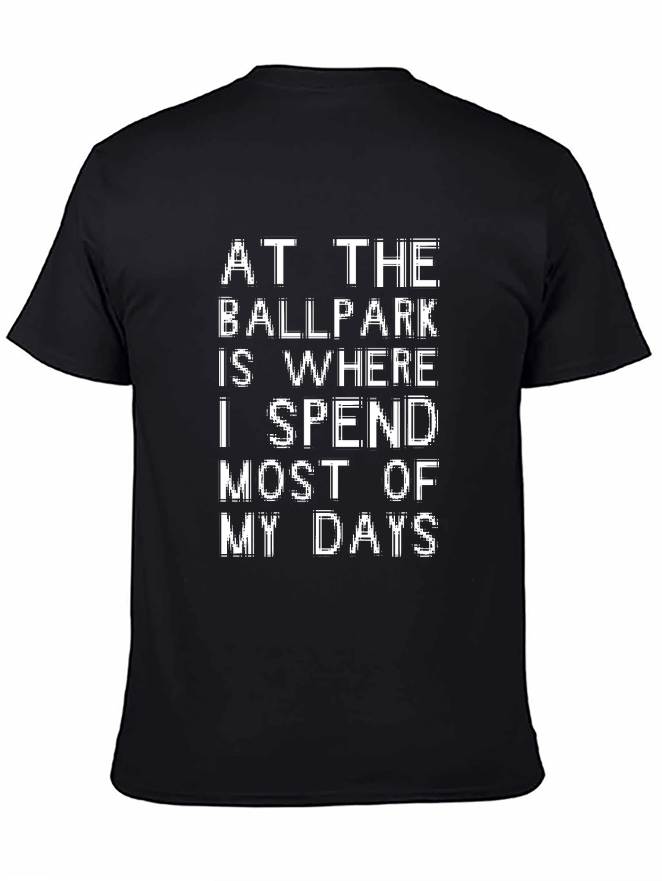Ballpark Days T-Shirt - Baseball Lover Tee