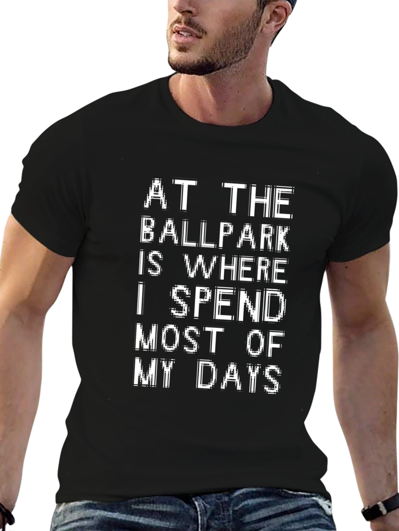 Ballpark Days T-Shirt - Baseball Lover Tee