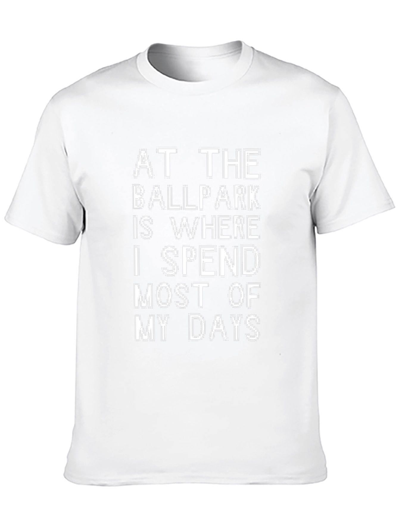 Ballpark Days T-Shirt - Baseball Lover Tee
